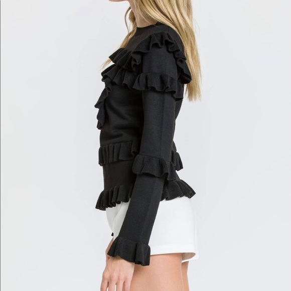 New Endless Rose ruffle sweater - Picture 7 of 12